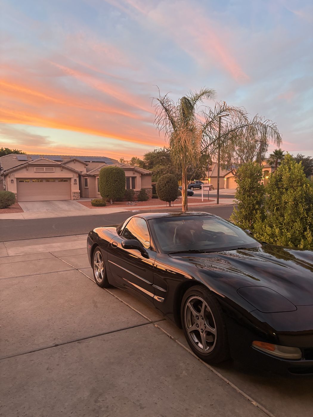 2002 C5 Corvette in black